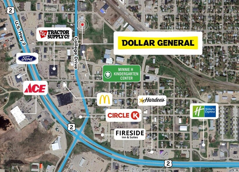 More Photos Of 102 College Dr N, Devils Lake General Retail For Sale