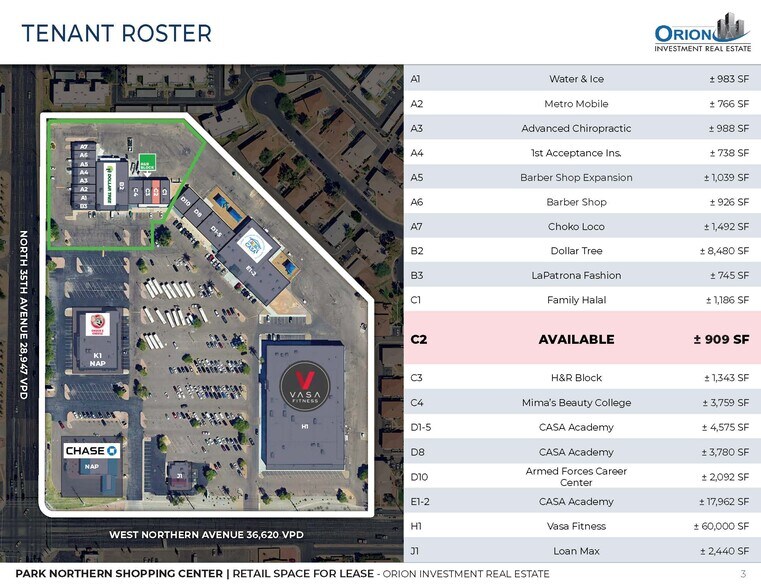 More Photos Of 8115-8129 N 35th Ave, Phoenix Unknown For Lease