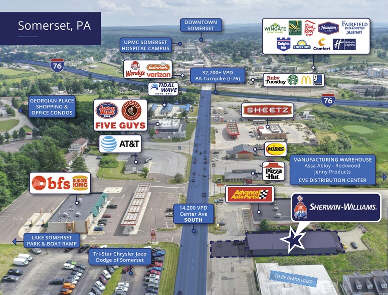 More Photos Of 1243 N Center Ave, Somerset Freestanding For Sale