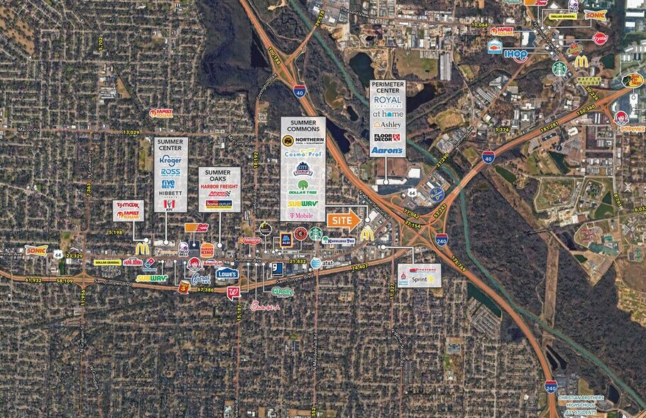 More Photos Of 5124 Summer Ave, Memphis General Retail For Lease