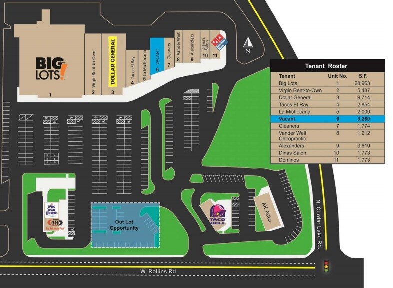 More Photos Of 308-400 Rollins Rd, Round Lake Beach Unknown For Lease