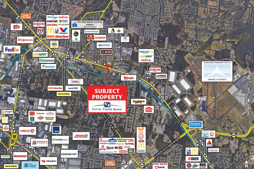 More Photos Of 5343 Murfreesboro Rd, La Vergne Bank For Sale