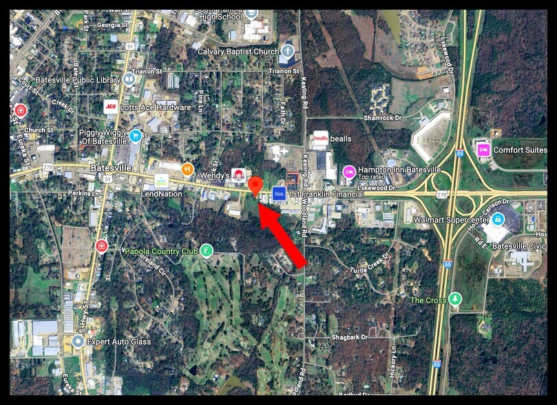 More Photos Of 624 Hwy 6/Mississippi 278, Batesville Land For Sale