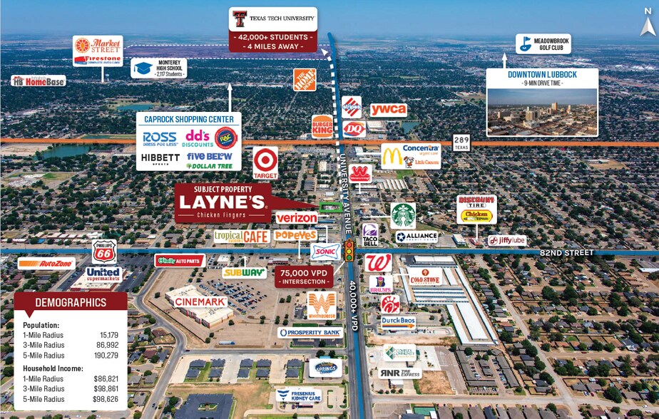 More Photos Of 7902 University Ave, Lubbock Fast Food For Sale