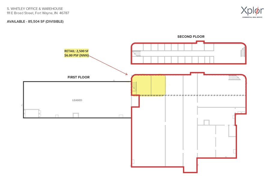 More Photos Of 111 E Broad St, South Whitley Warehouse For Lease