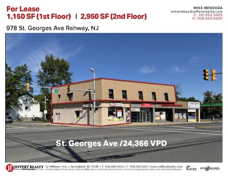 Primary Photo Of 978 Saint Georges Ave, Rahway Unknown For Lease