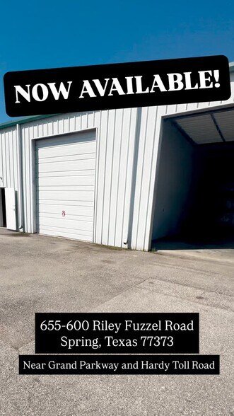 Primary Photo Of 655-600 Riley Fuzzel Rd, Spring Warehouse For Lease