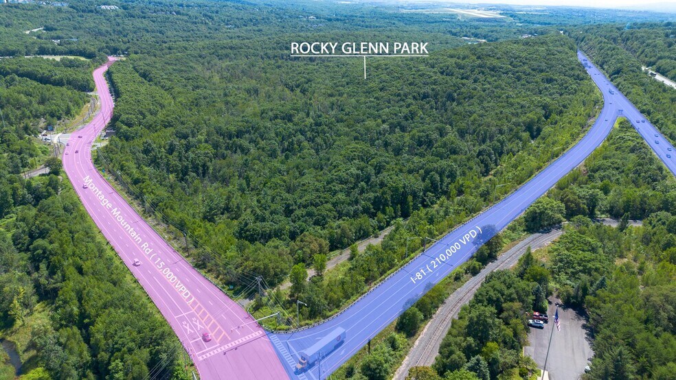 Primary Photo Of Rocky Glen Development - Montage Mountain rd, Moosic Land For Lease