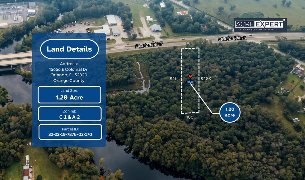 Primary Photo Of 15656 E Colonial Dr, Orlando Land For Sale