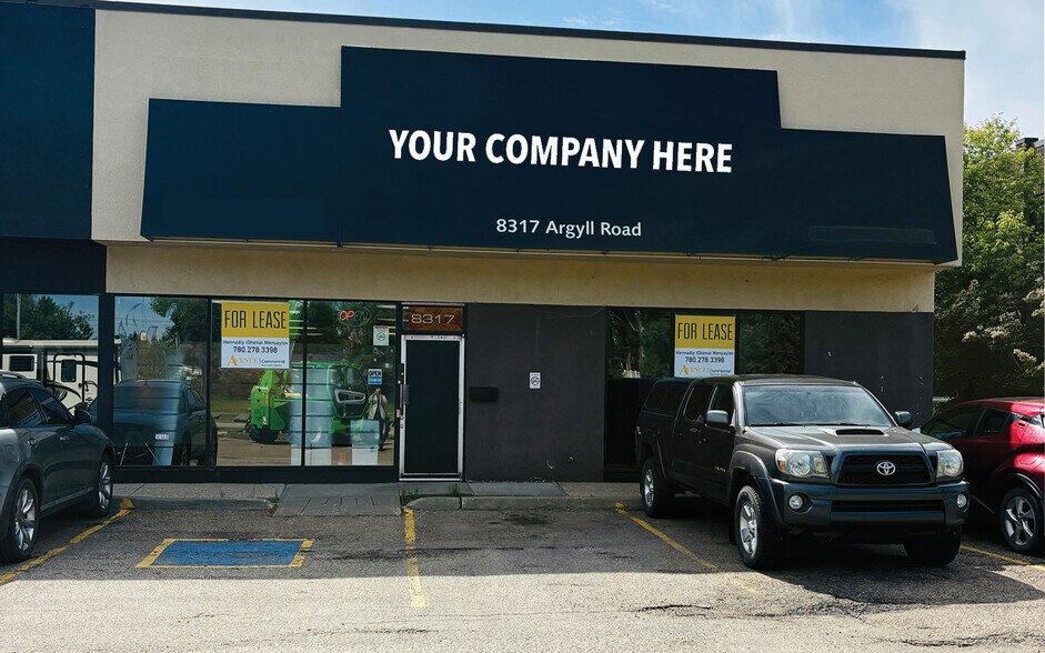 Primary Photo Of 8303-8317 Argyll Rd NW, Edmonton Showroom For Lease