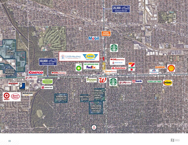 More Photos Of 1850 N Harlem Ave, Elmwood Park Freestanding For Sale