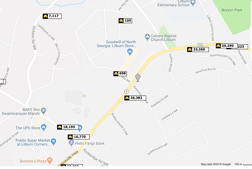 More Photos Of 5314 Lawrenceville Hwy NW, Lilburn Land For Sale