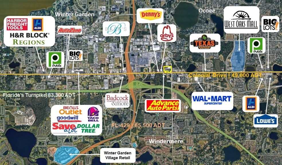 More Photos Of 11029-11177 W Colonial Dr, Ocoee Unknown For Lease