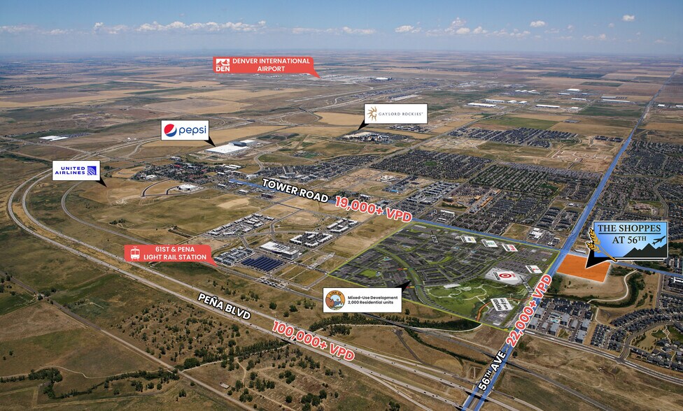 Primary Photo Of 56th & Tower, Denver Land For Sale