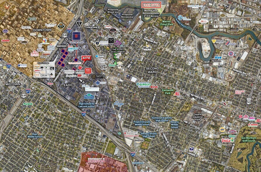 More Photos Of 2710 McKinney St, Houston Warehouse For Lease