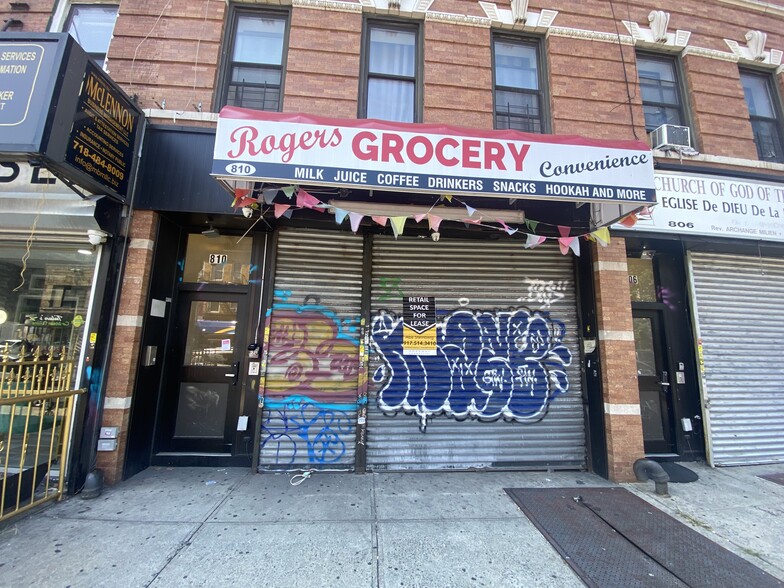 Primary Photo Of 806-810 Rogers Ave, Brooklyn Storefront For Lease