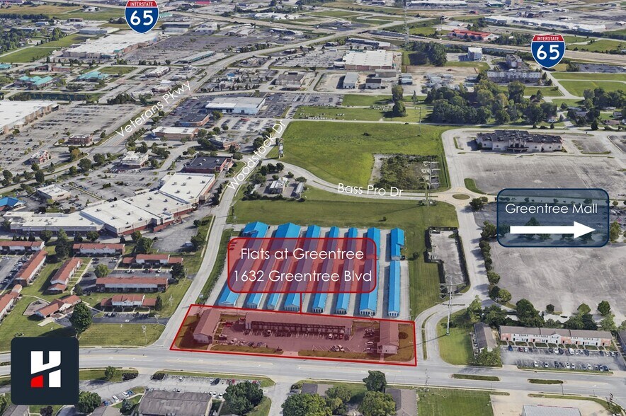 Primary Photo Of 1630-1634 Greentree Blvd, Clarksville Apartments For Sale