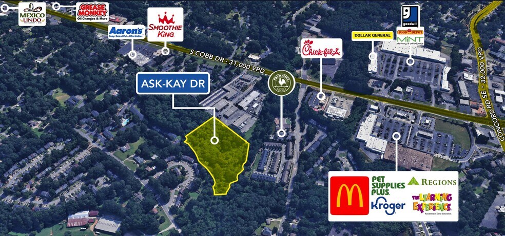 Primary Photo Of 2974 Ask Kay Dr SE, Smyrna Land For Sale