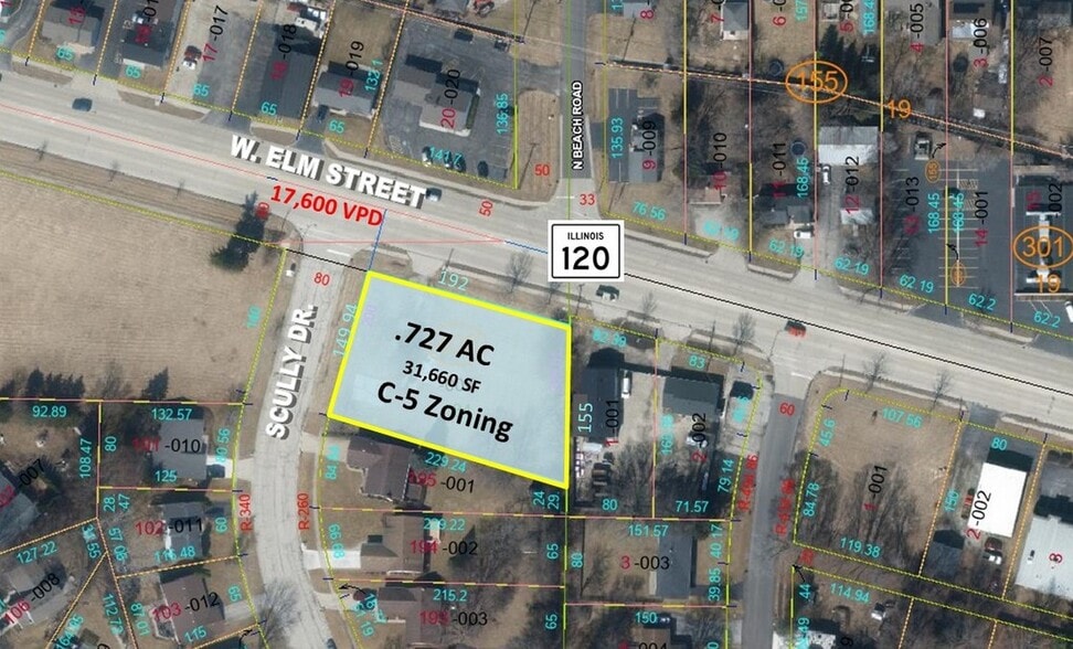 Primary Photo Of 5101 W Elm St, McHenry Land For Sale