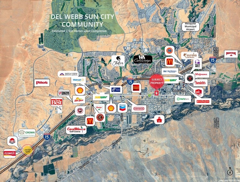 More Photos Of 451 W Mesquite Blvd, Mesquite Land For Sale