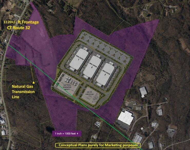 Primary Photo Of 215 Route 32 Rt, North Franklin Land For Sale