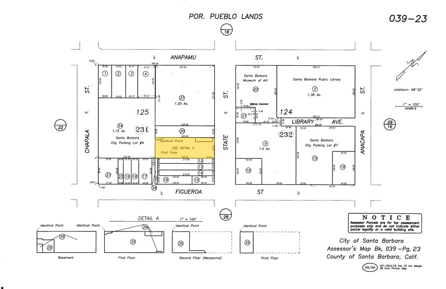 More Photos Of 1109-1115 State St, Santa Barbara General Retail For Lease
