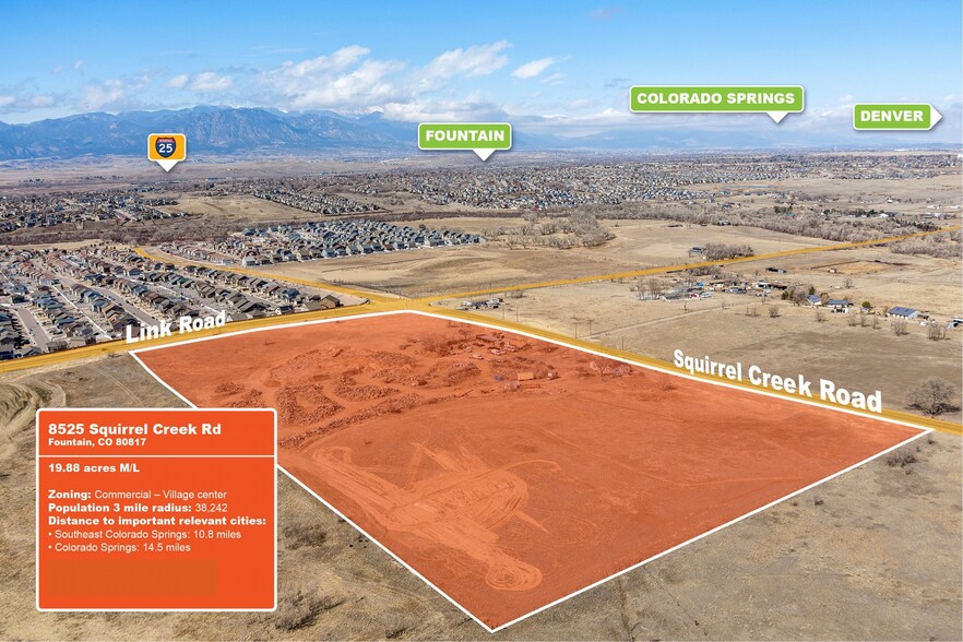 More Photos Of 8525 Squirrel Creek Rd, Fountain Land For Sale