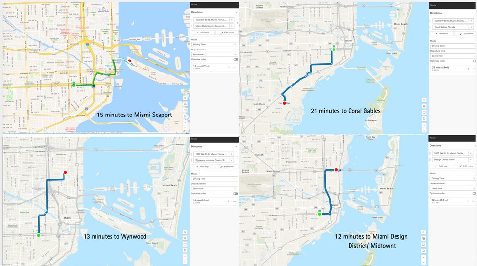 More Photos Of 1000 SW 8th St, Miami Storefront Retail Office For Sale