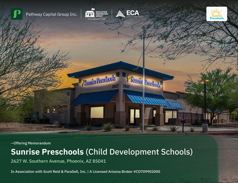 Primary Photo Of 2627 Southern ave, Phoenix Daycare Center For Sale