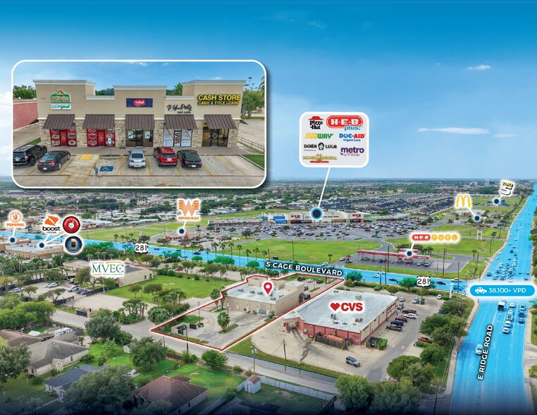 Primary Photo Of 1305 S Cage Blvd, Pharr Storefront For Sale