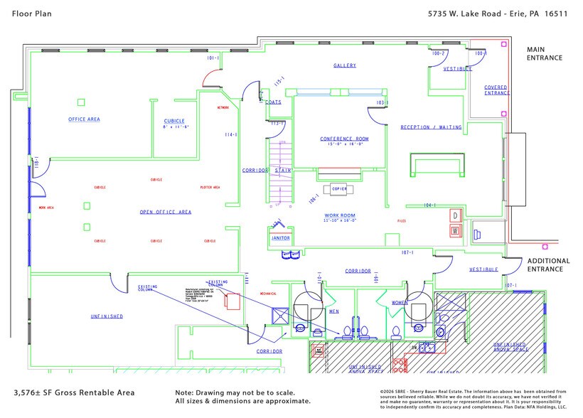More Photos Of 5735 East Lake Rd, Erie Office For Lease