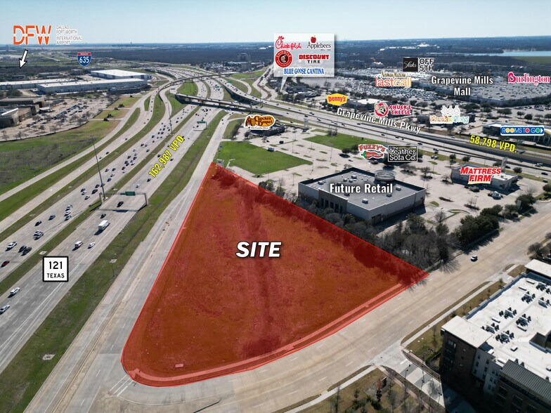 More Photos Of Grapevine Mills Blvd, Grapevine Land For Sale