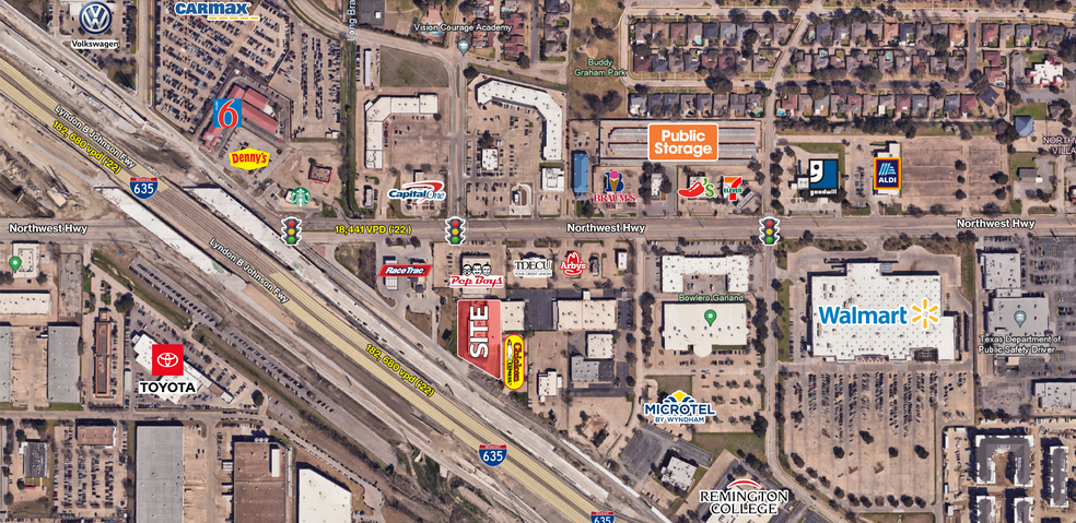 More Photos Of 12925 Lyndon B Johnson Fwy, Garland Showroom For Lease