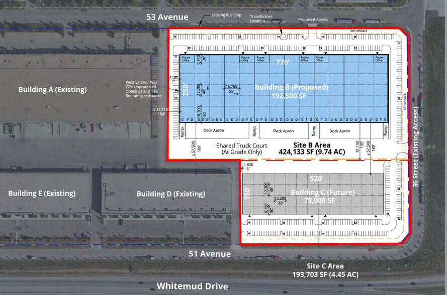 More Photos Of 5103 36 St, Edmonton Industrial For Lease