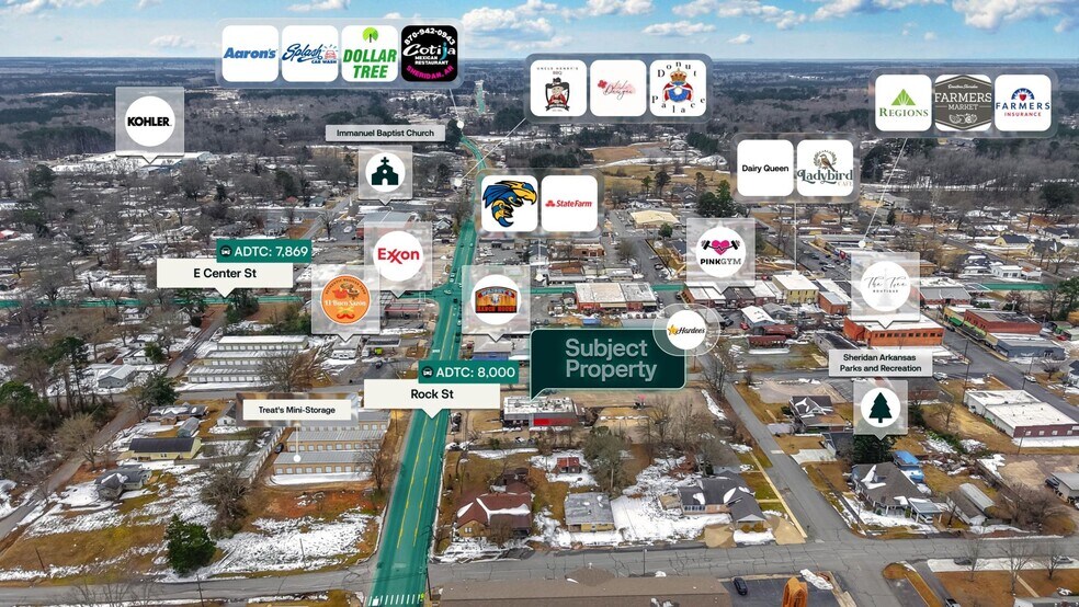 More Photos Of 201 N Rock St, Sheridan Fast Food For Sale