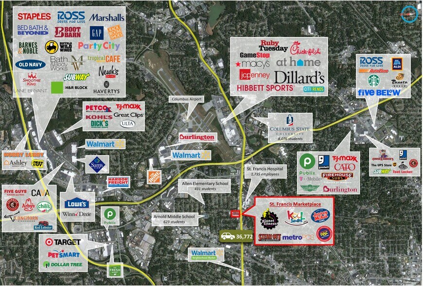 More Photos Of 4519 Woodruff Rd, Columbus General Retail For Lease