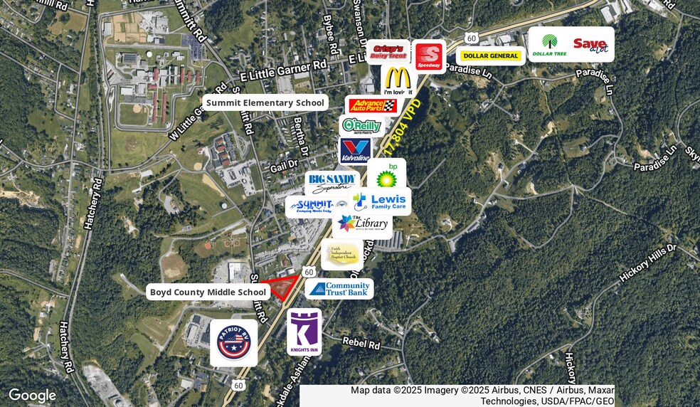 More Photos Of 7117 US 60, Ashland Land For Sale