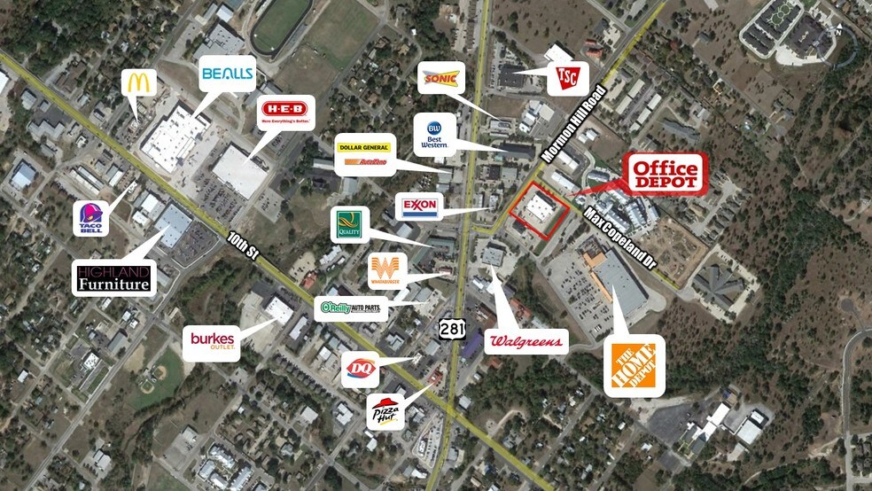 More Photos Of 1311 Mormon Mill Rd, Marble Falls General Retail For Lease