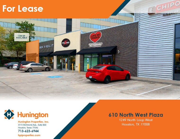 Primary Photo Of 1249 N Loop Fwy W, Houston Freestanding For Lease