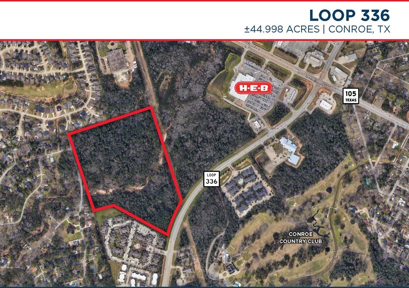 Primary Photo Of Loop 336, Conroe Land For Sale