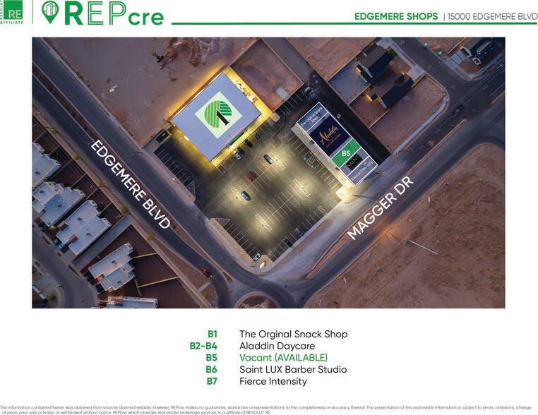 More Photos Of 15000 Edgemere, El Paso Storefront For Lease