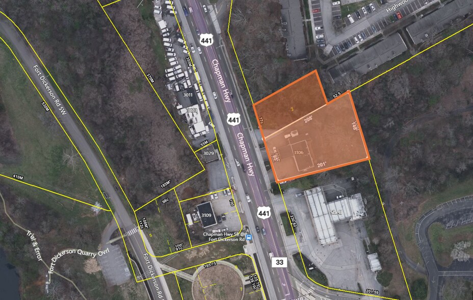 More Photos Of 3106 Chapman Hwy, Knoxville Land For Lease