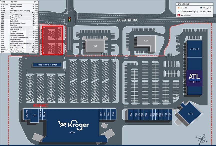 Primary Photo Of 6050 Singleton Rd, Norcross Land For Sale