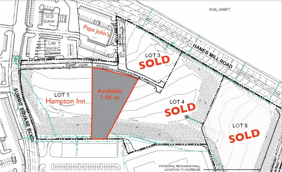 More Photos Of 321 Summit Square Ct, Winston-Salem Land For Lease