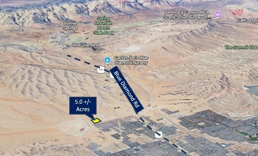 Primary Photo Of Hualapai and Gomer, Las Vegas Land For Sale