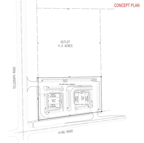 More Photos Of 20999 Telegraph Rd, Brownstown Land For Sale