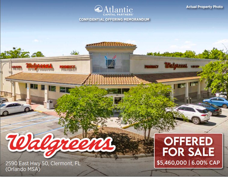 Primary Photo Of 2590 E Highway 50, Clermont Drugstore For Sale