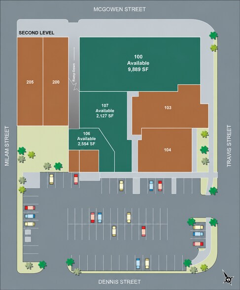 More Photos Of 2600 Travis St, Houston Freestanding For Lease