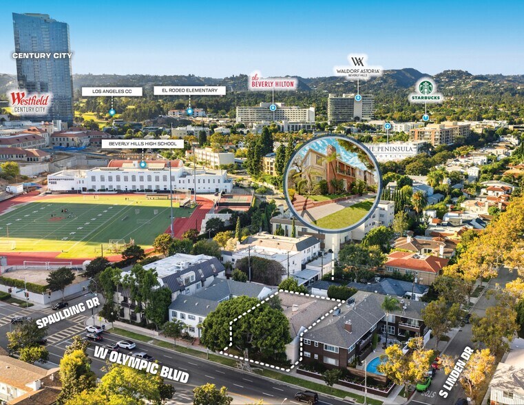 Primary Photo Of 9741-9747 W Olympic Blvd, Beverly Hills Apartments For Sale