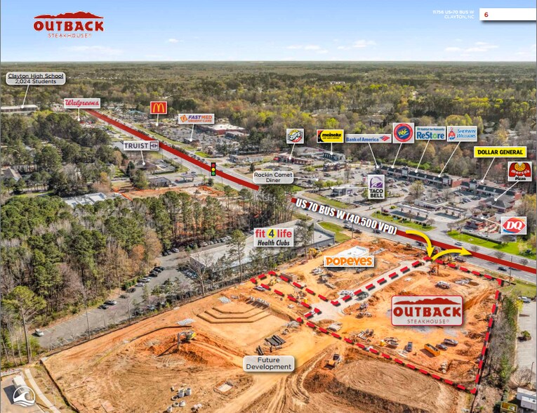 More Photos Of 11756 US-70 BUS w, Clayton Restaurant For Sale